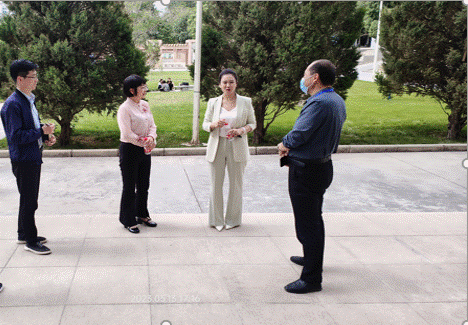 校党委常委、组织部部长曹红琴同志视察betway88西汉姆联